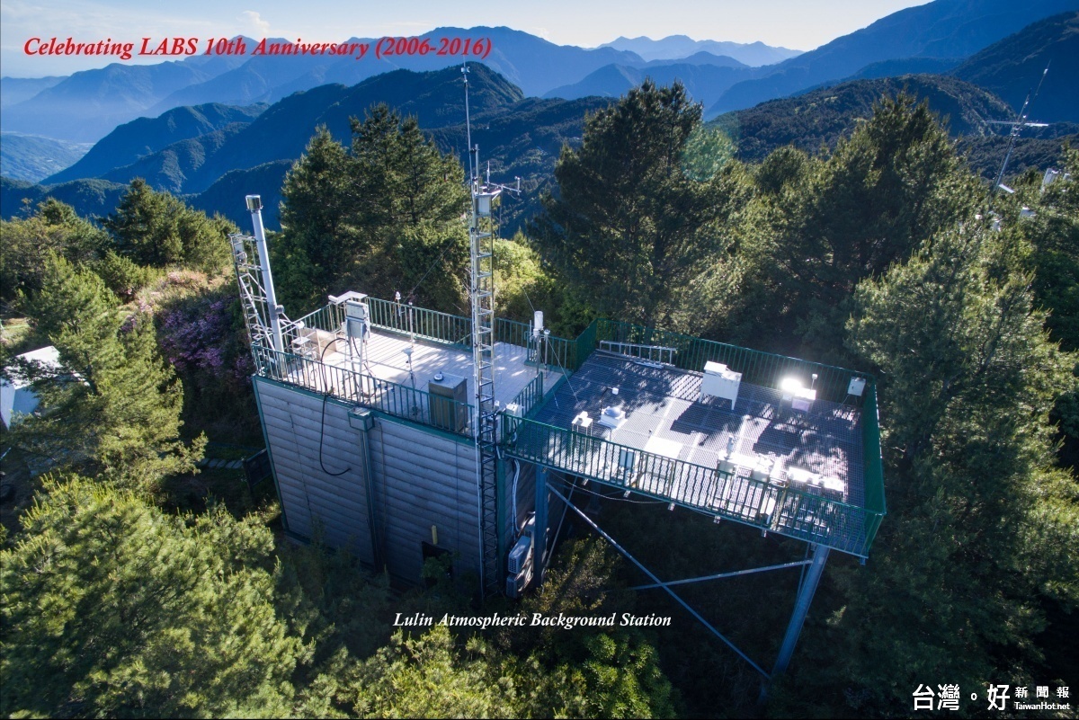 成立滿十週年的鹿林山大氣背景監測站，為東亞最具指標性的世界級空氣品質測站。