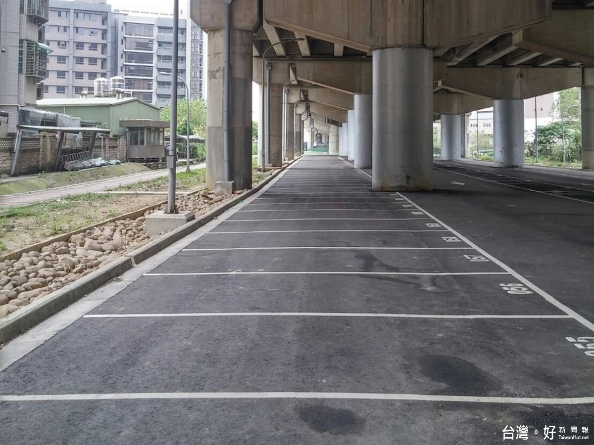 解決停車問題　桃園公所於國2橋下增設2處停車場