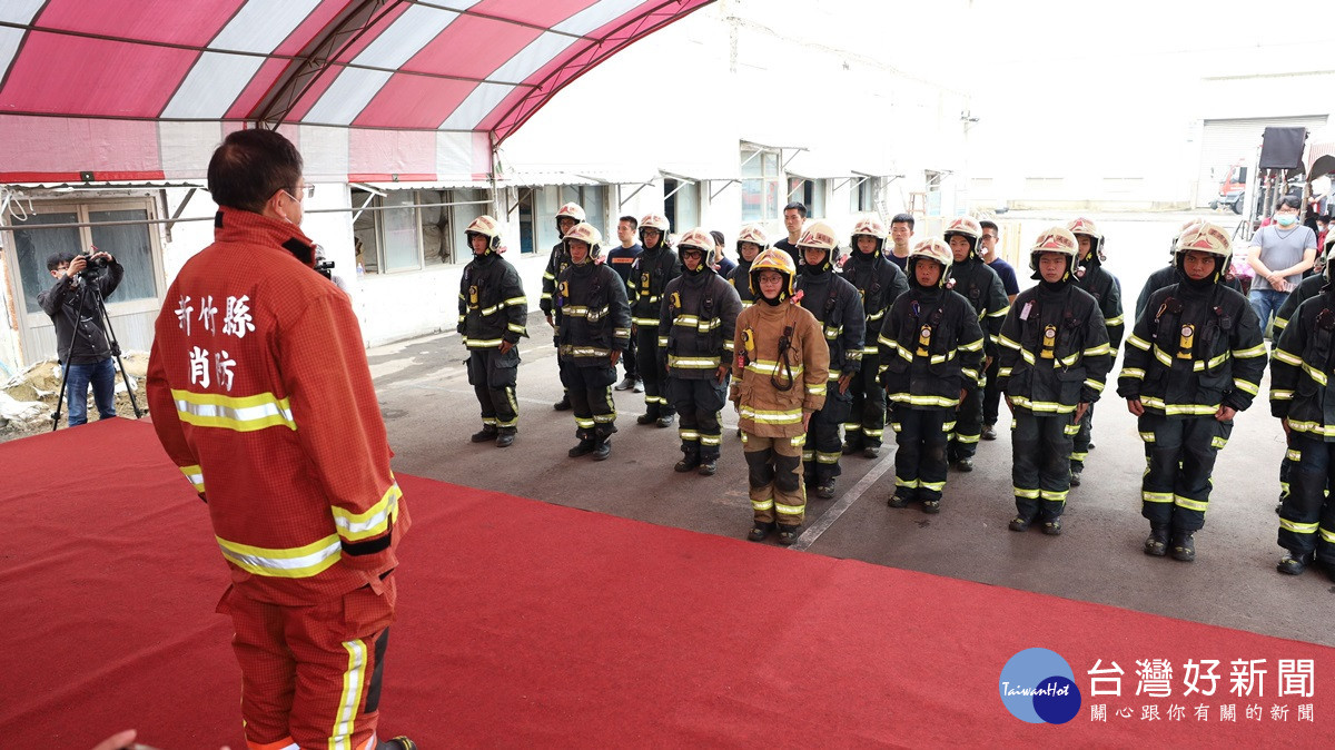 消防新血集訓驗收 　23名打火弟兄加入竹縣大家庭 台灣好新聞 第2張