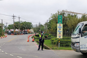 桃園彩色海芋季，大園警分局為維護展區周邊道路交通秩序，將實施交通管制措施。