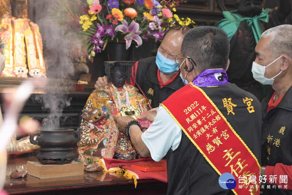 同安寮十二庄請媽祖繞境祈福 王惠美恭迎聖駕 蕃新聞