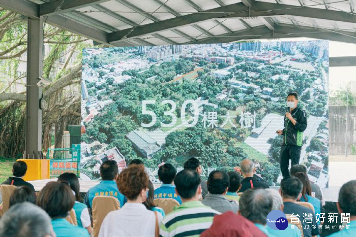 南昌公園保留舊營區內530棵大樹