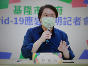 基隆港務公司周末加開疫苗施打站　林右昌呼籲民眾儘速施打