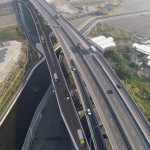 鹿安橋銜接西濱橋下道路工程完工模擬圖。圖／彰化縣政府提供