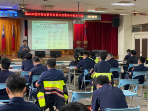 檢察官授課跟騒法。林重鎣