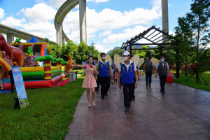 橋聳雲天綠雕園區「蝶舞奇幻樂園」親子活動。