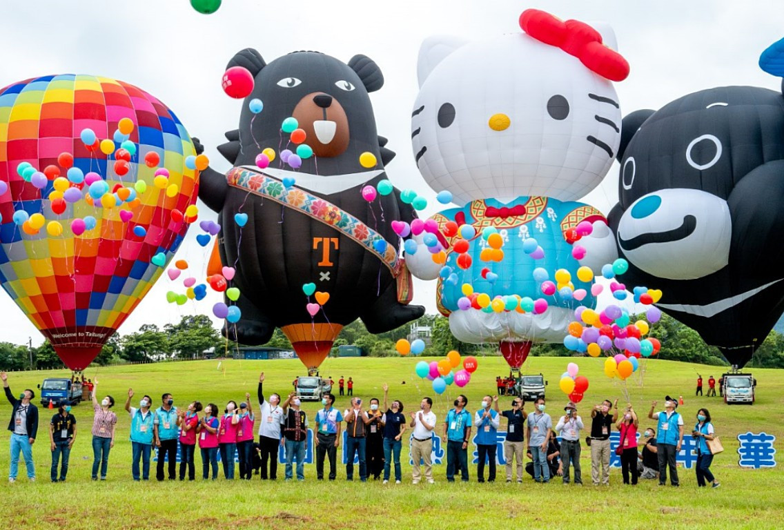 台灣國際熱氣球嘉年華7/2台東登場　盼以熱氣球為全台帶來正能量