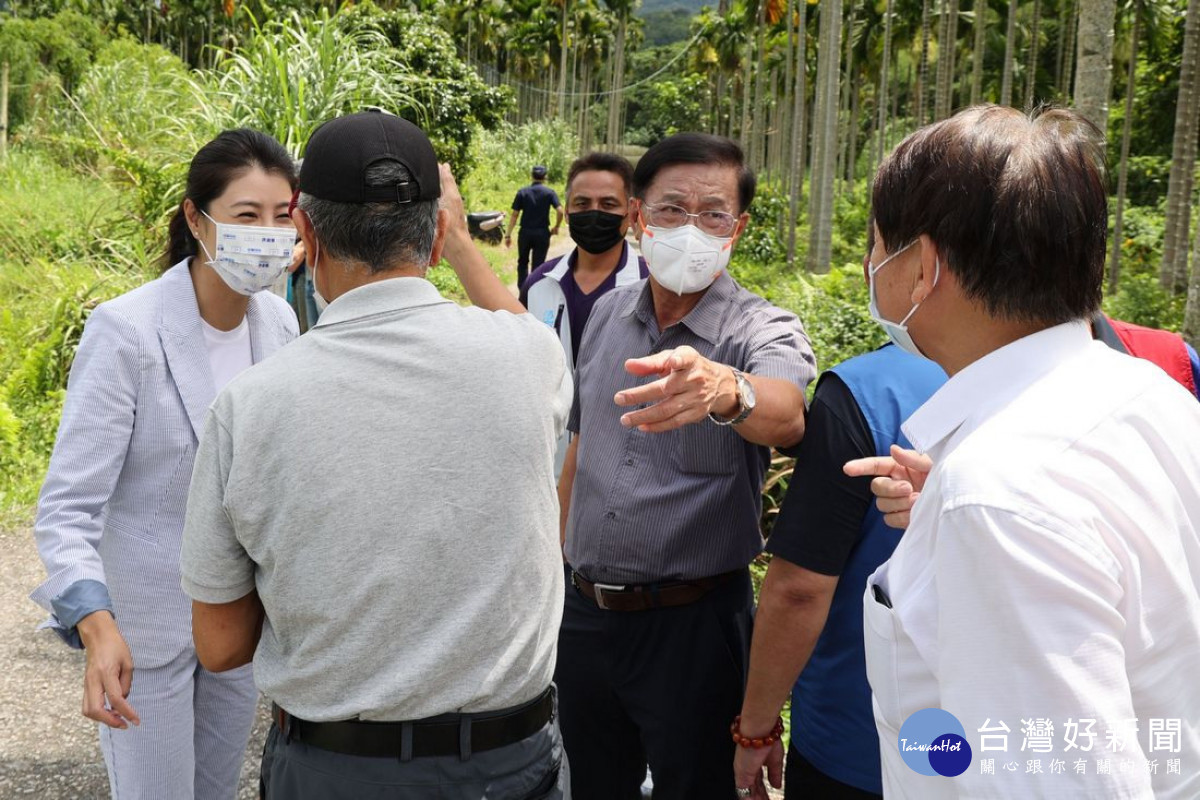 仁愛原鄉農園無水可用　林明溱會勘允增闢灌溉溝渠 台灣好新聞 第2張