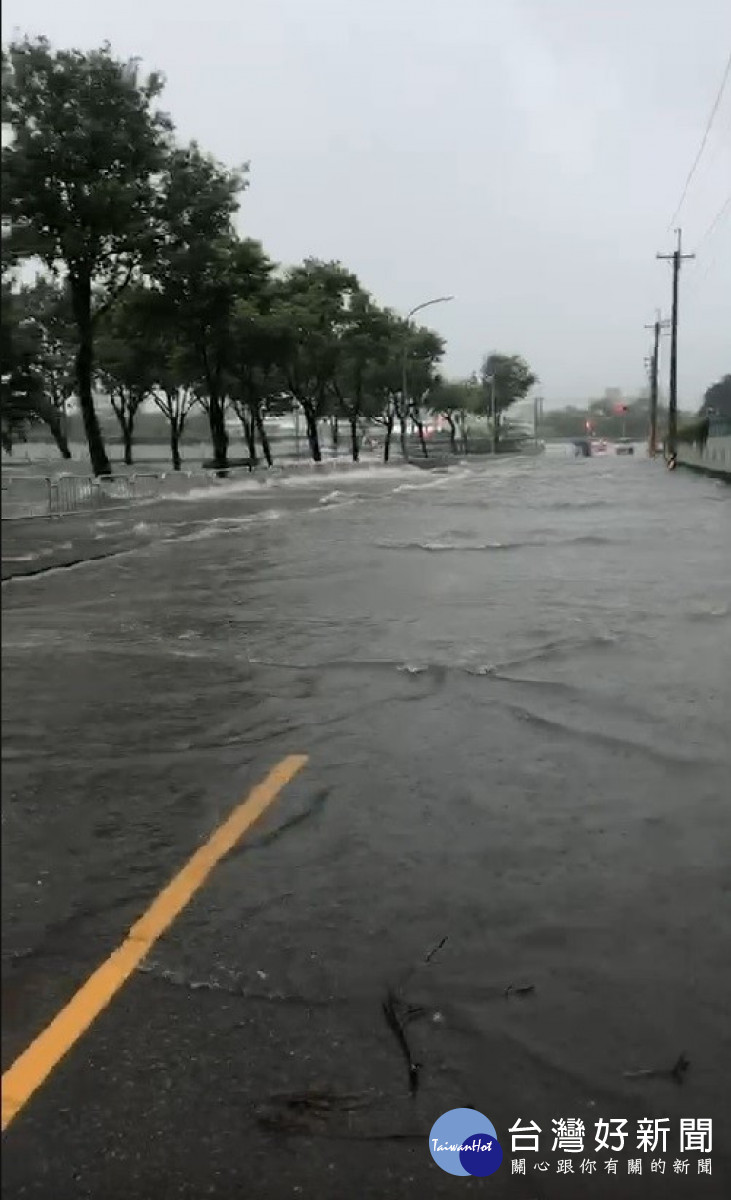 中市府加高南屯溪下游護岸 強降雨不溢淹