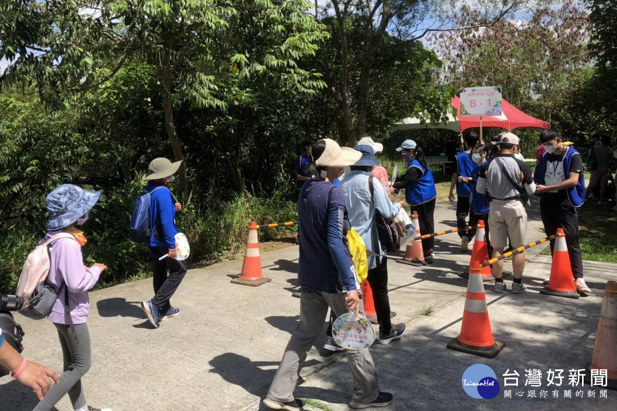 「111年桃園埤塘生態教育—玩埤濕地冒險王」活動吸引眾多民眾參加。