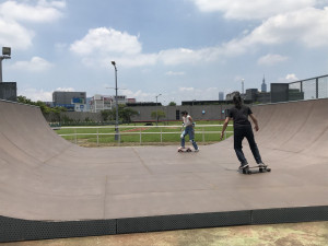 內湖運動公園極限運動場（圖／北市衛工處提供）