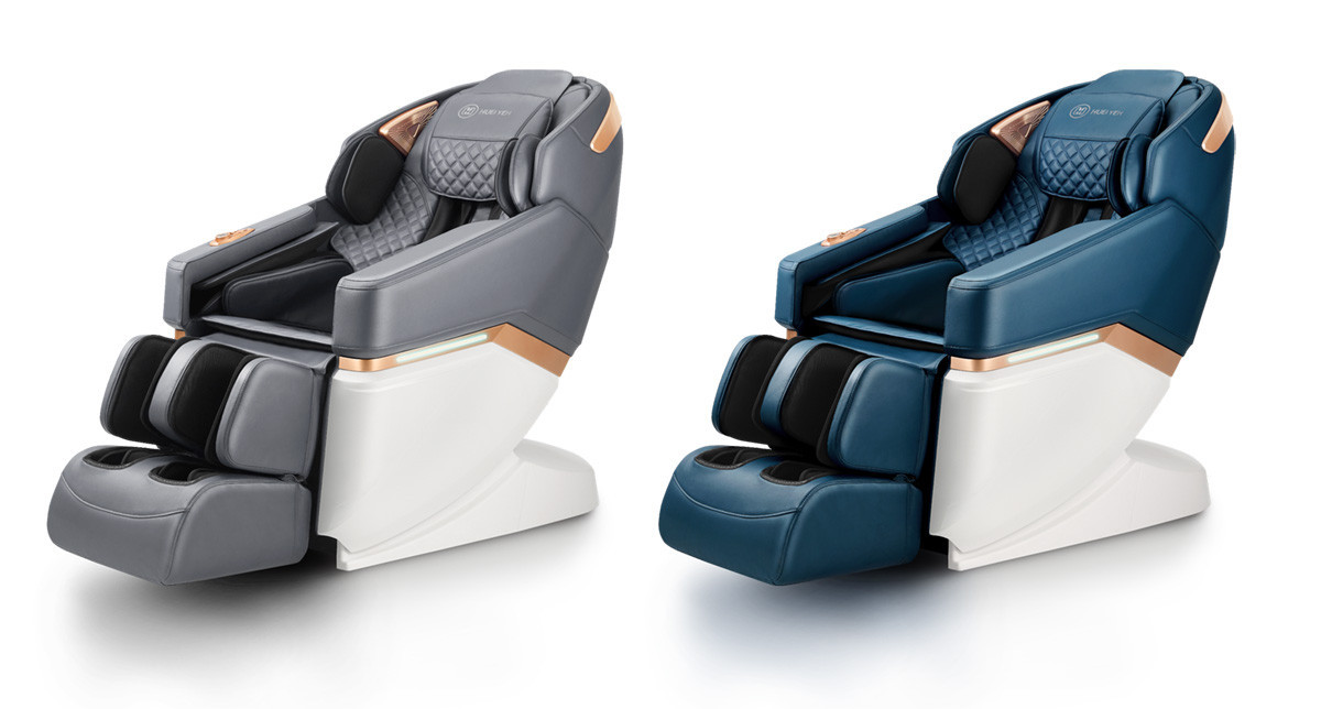 輝葉V-Motion一健椅推出經典兩色供消費者選擇，SKY灰 & 晨皓藍。
