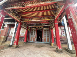 「林九牧公祠」建於清光緒15年（1889），距今已133年，去年年底登錄為台中市市定古蹟。