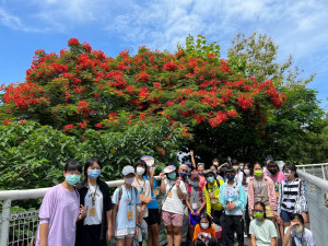 導覽八卦山天空步道。圖／彰化生活美學館提供