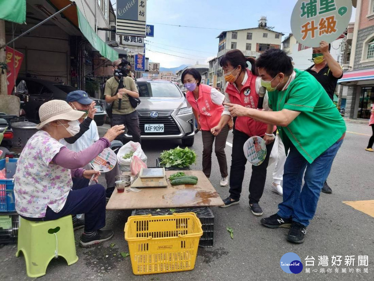 蔡培慧南投掃街　陳時中指派發言人莊瑞雄南下輔選 台灣好新聞 第5張