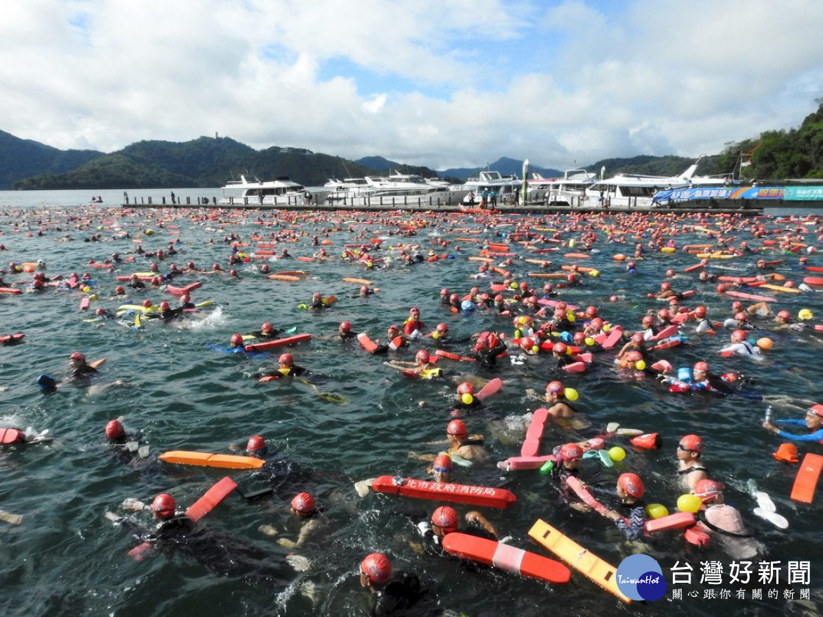 2022日月潭公開水域游泳錦標賽及SUP立槳競速賽　熱鬧登場
