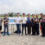 立委江啟臣與台中市議員陳本添爭取1600萬元經費，於「文高一」用地興建網球場。