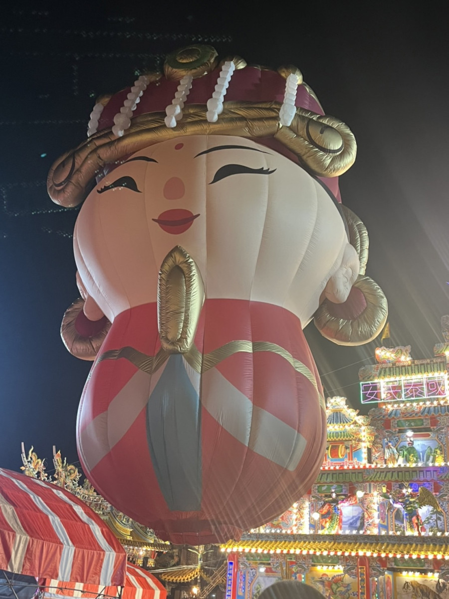 台東縣府X台東天后宮設計全球唯一媽祖熱氣球　9/27午亮相升空