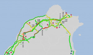 （圖／翻攝自高公局即時路況）