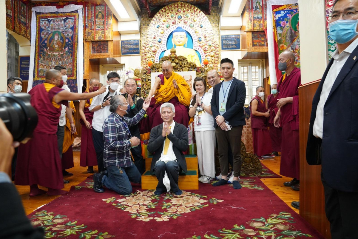 達賴喇嘛睽違兩年再見台灣人　開示後疫情時代的幸福秘方