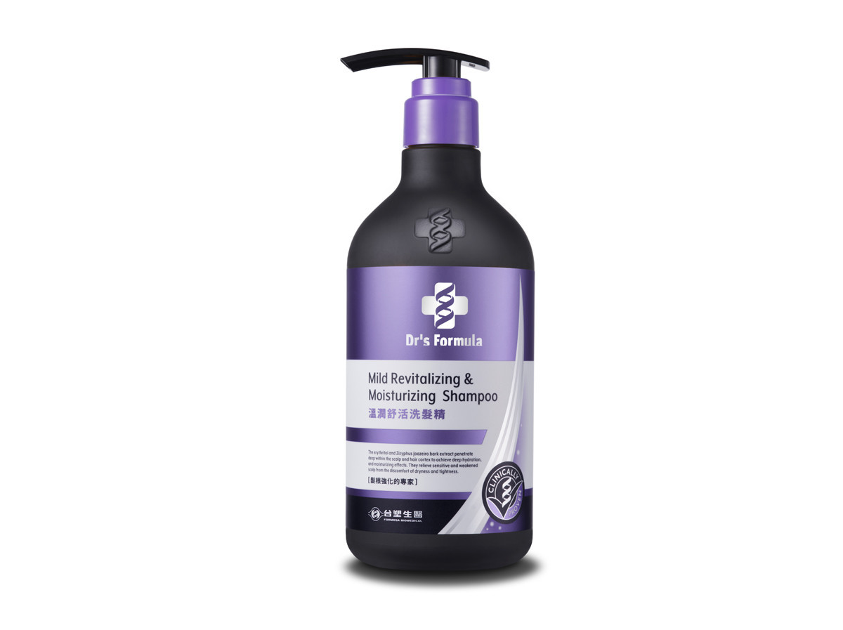台塑紫瓶-溫潤舒活洗髮精。