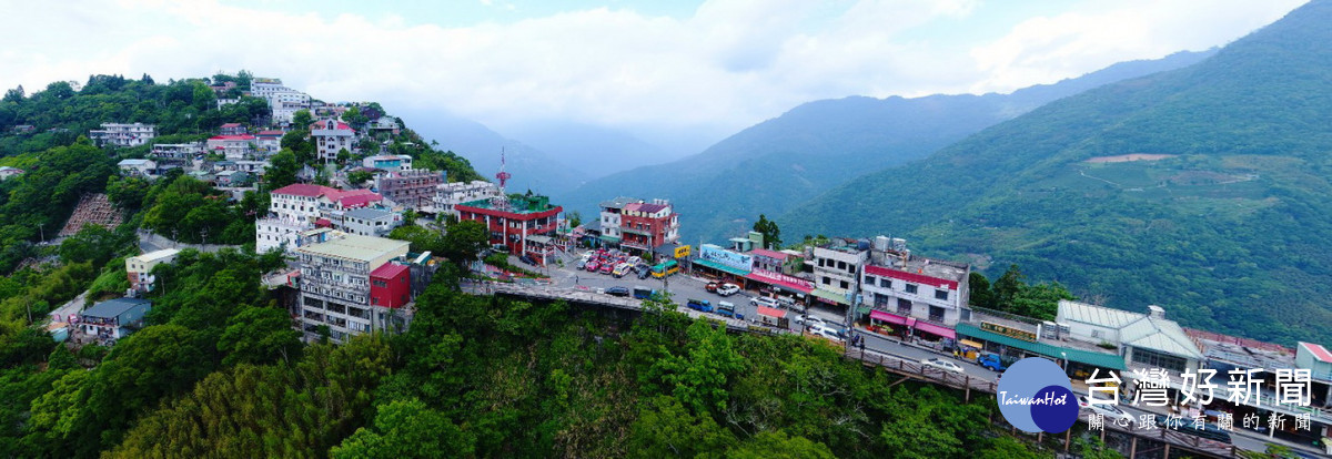 上巴陵地區空拍圖。