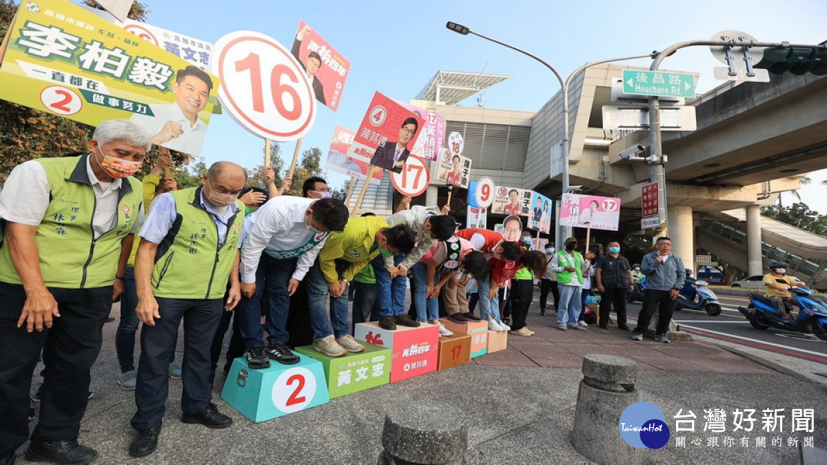 ▲左楠區是高雄競爭最激烈的選區之一，陳其邁以母雞角色拉抬黨內議員參選人。（圖／記者 許高祥 翻攝）