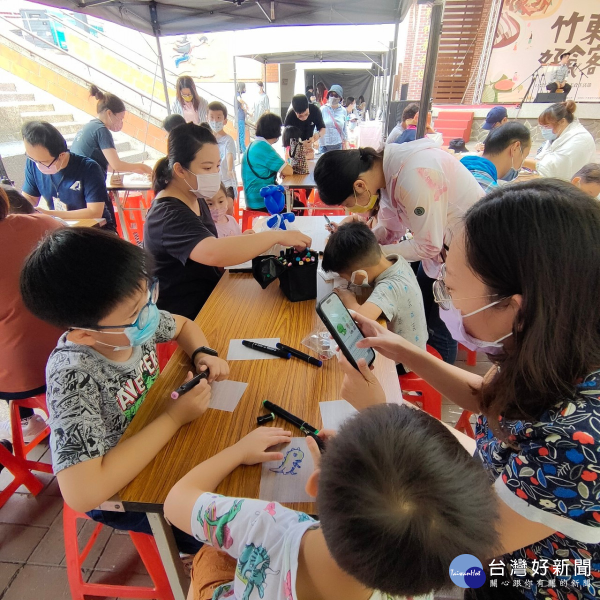 竹東客家美食生活節熱鬧登場　大人小孩開心歡度周末