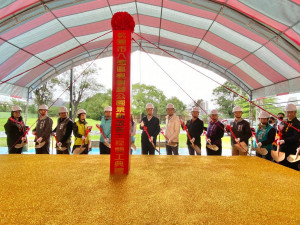 李憲明副市長出席「桃園市八德區楓樹腳公園景觀改善工程開工典禮」。