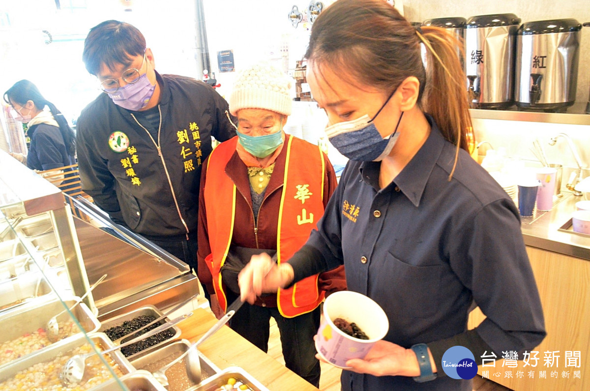 清原芋圓冬至送愛　五福湯圓暖心華山老寶貝 台灣好新聞 第4張