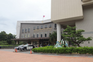 草屯分局春節多項措施維護治安。（記者扶小萍攝）