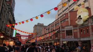 台北年貨大街迪化街街景（圖／台灣好新聞編輯部）