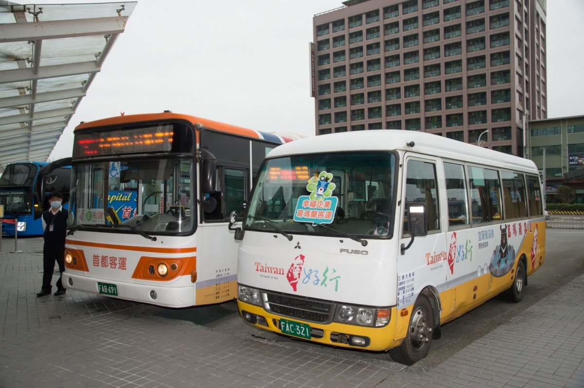 來宜蘭玩搭好行趣　宜蘭台灣好行公車新塗裝登場