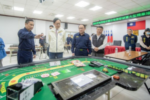 中壢警分局破獲大型百家樂賭場。