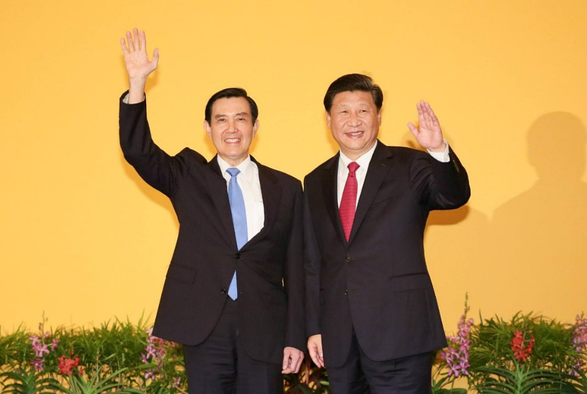 前總統馬英九（左）與中國國家主席習近平（右）（圖／資料照片，圖源：翻攝自馬英九Facebook）