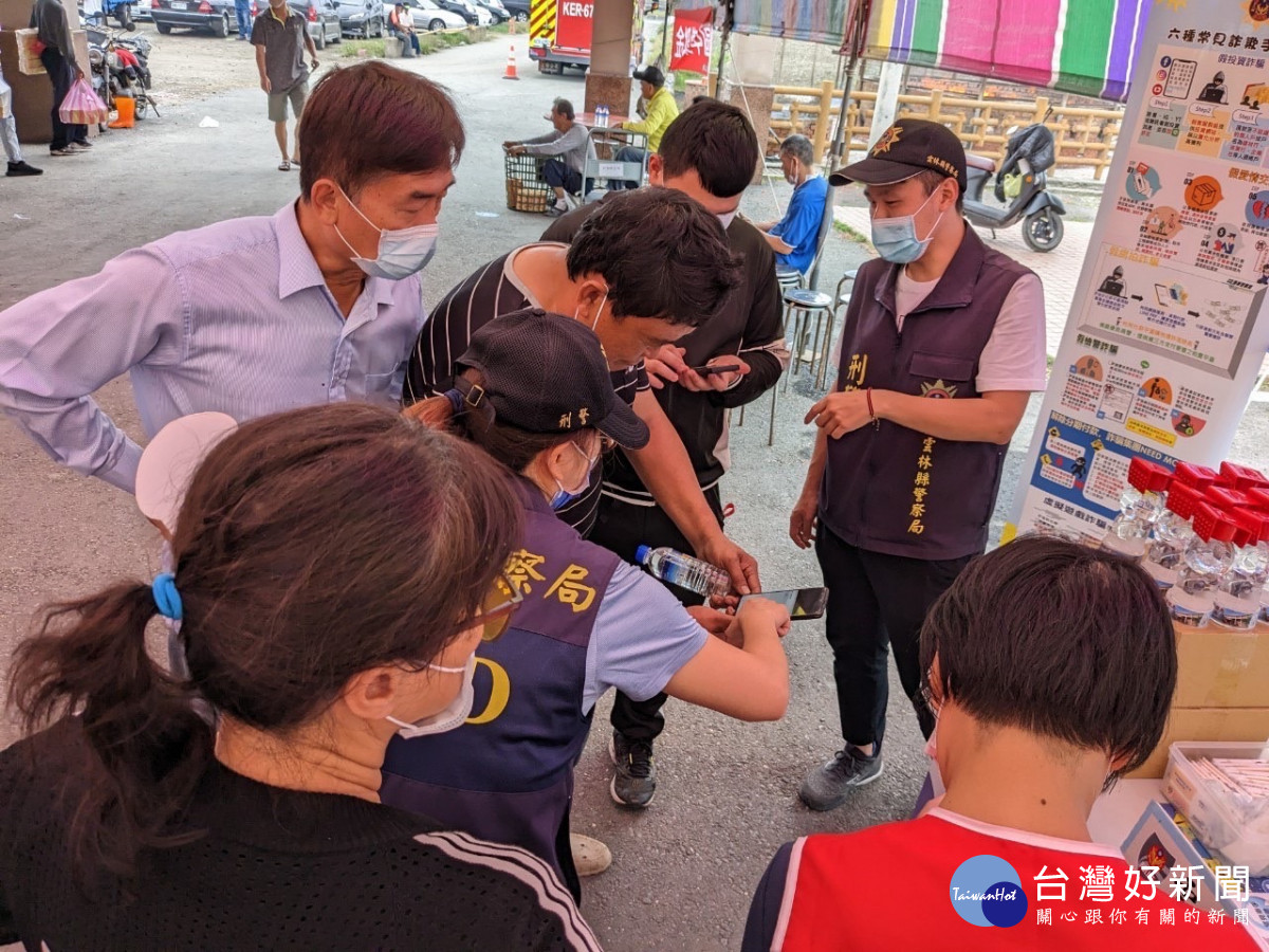 北港警加強民眾阻詐意識/北港警分局提供