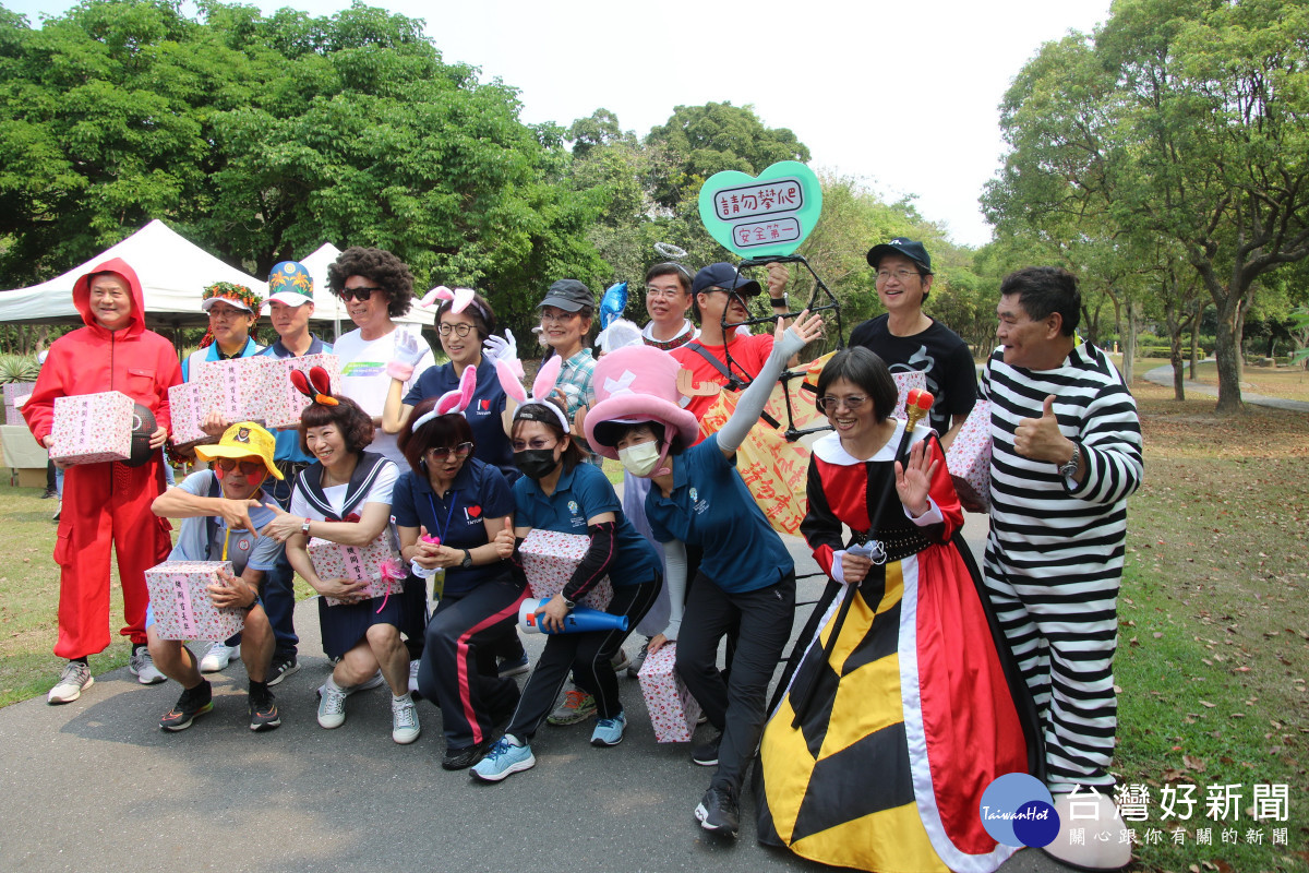 台東縣府睽違3年復辦員工體育活動　饒慶鈴：鼓勵大家培養運動習慣