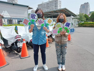 回收扇子彩繪-回收減碳自備購袋