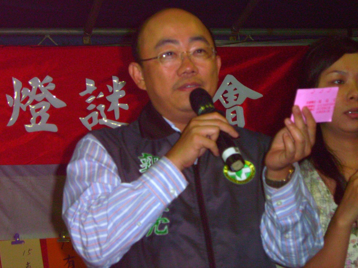前立法委員郭正亮（圖／資料照片，圖源：Wikimedia Commons。照片拍攝者：Rico Shen）