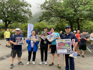 大溪警分局呼籲，提醒民眾駕車行經路口應減速慢行。