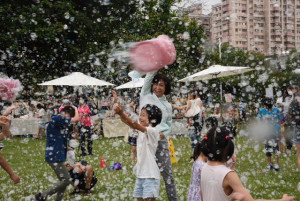 泡泡大戰。林重鎣