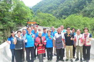 聯繫原鄉經濟命脈　苗栗南庄鄉東河村比林溪橋改善工程落成通車