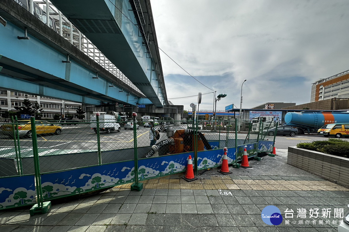 因應桃園豪大雨特報，桃園市政府水務局積極強化防汛工作。