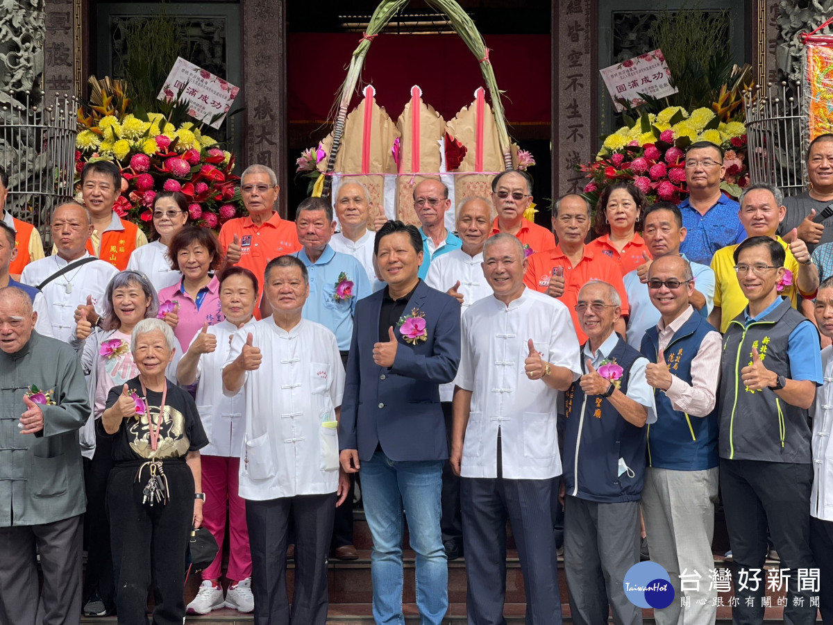 新莊文武大眾爺聖誕千秋　副市長朱惕之參拜祈求國泰民安 台灣好新聞 第4張