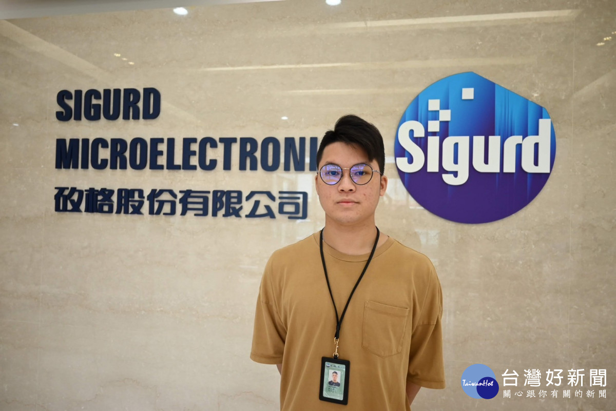 劉彥霆大四期間參與大專青年預聘計畫，獲得矽格公司留任成為設備工程師。