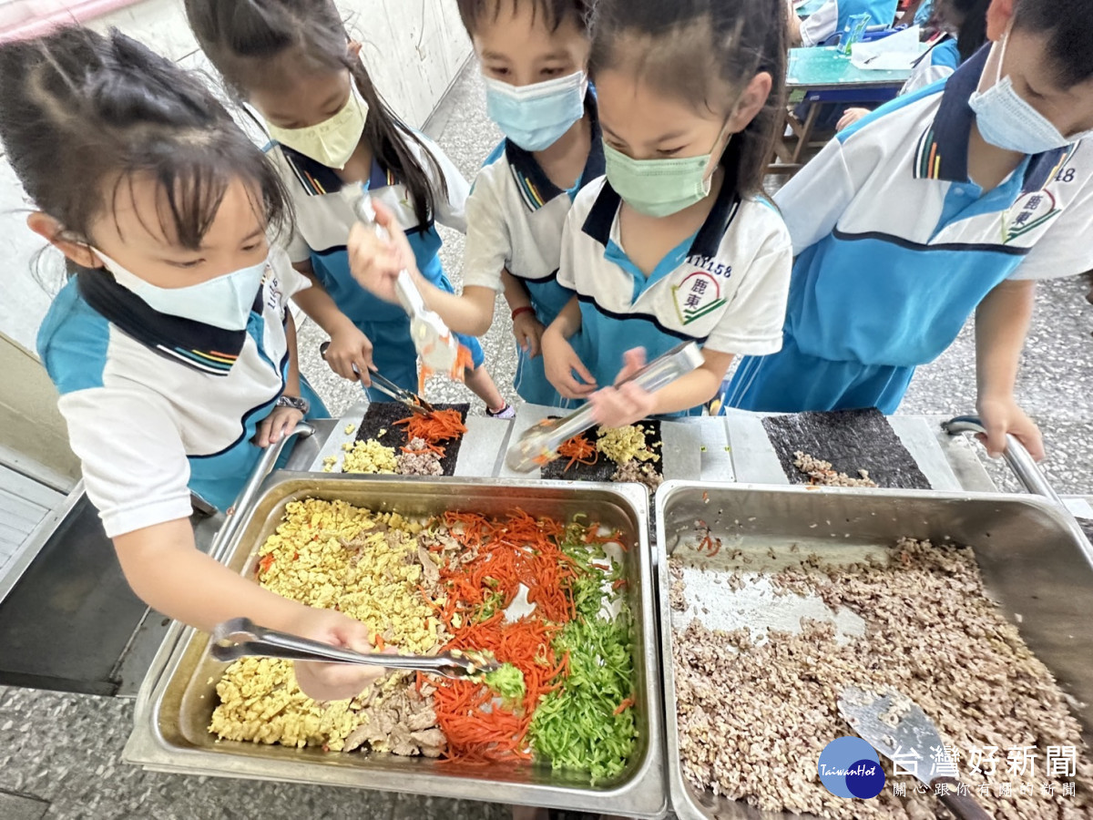 鹿東國小-營養教育。圖／記者鄧富珍翻攝