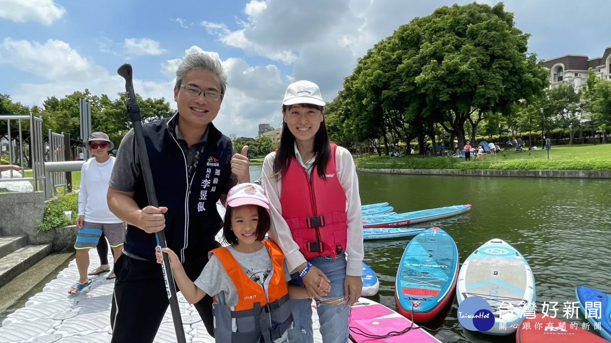 享受台中運動生活！　SUP立槳豐原葫蘆墩公園登場 台灣好新聞 第4張