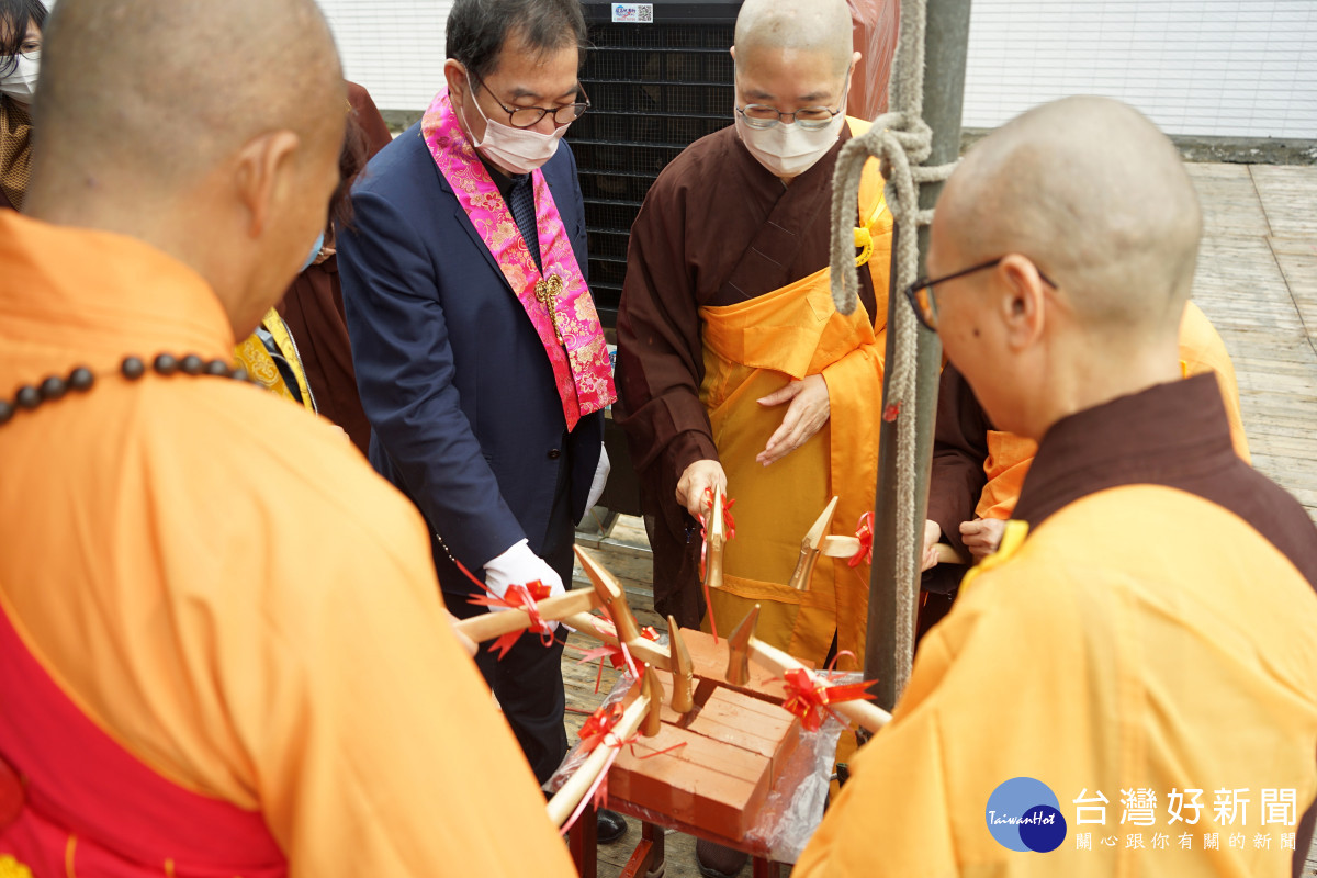 靈鷲山嘉義新講堂今(28)日正式動工／陳致愷翻攝