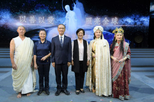 慈濟結合優人神鼓、唐美雲歌仔戲團　國寶級演出8場在彰化縣立體育館。圖／彰化縣政府提供