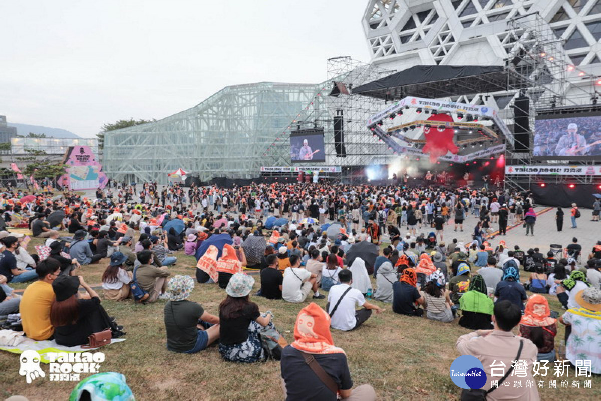 ▲今年「Takao Rock打狗祭」空前56組國內外藝人搶登五大主題舞台。（圖／高流 提供）